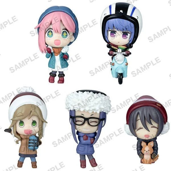 Yuru Camp / Laid-Back Camp Bushiroad - Gacha Figure RICH Vol. 1 (NEW, 2023) FULL SET of All 5!