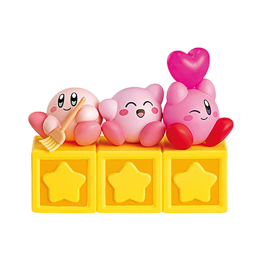 LINE UP!- Kirby 30th Anniversary Poyotto Collection RE-MENT Figure #2 - USA SHIP Otaku Boxes