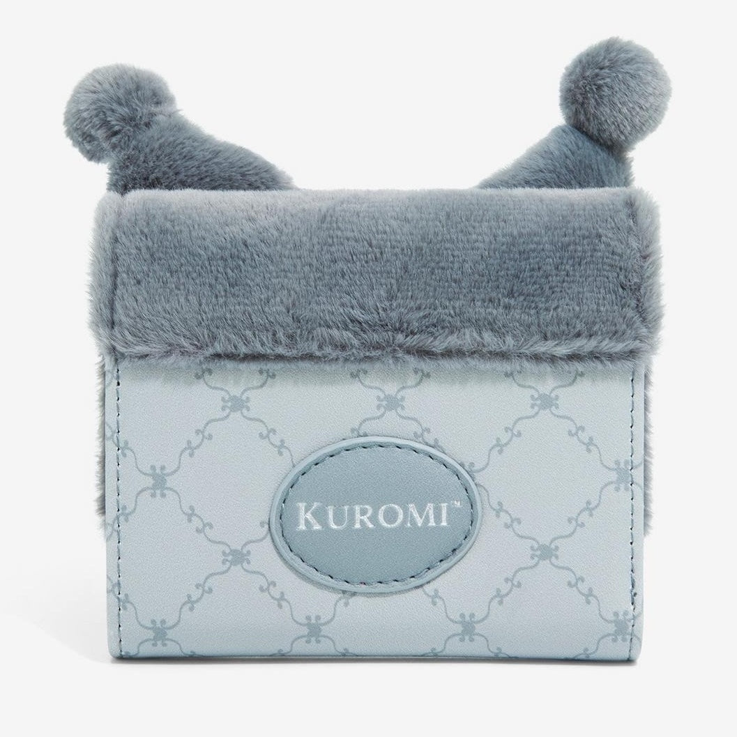KUROMI x HER UNIVERSE Lolita Fuzzy Mini Wallet (NEW) Sanrio