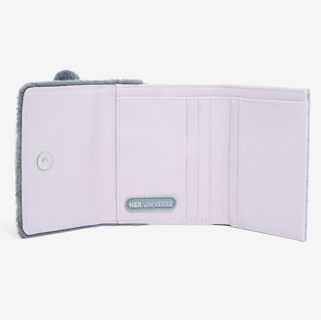 KUROMI x HER UNIVERSE Lolita Fuzzy Mini Wallet (NEW) Sanrio