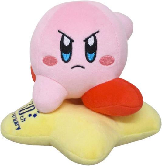 KIRBY'S AIR RIDE - KIRBY Launch 30th Anniversary Sanei Plush Toy (3.7 in) NEW!