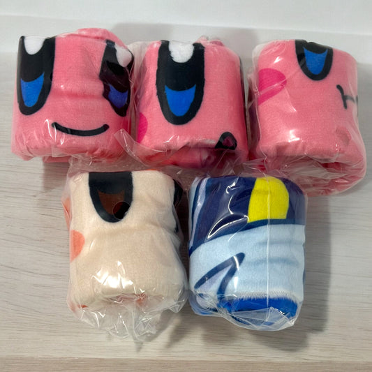 KIRBY Pouches Gashapon FULL SET OF 5 (BRAND NEW) Authentic TAKARA TOMY A.R.T.S.