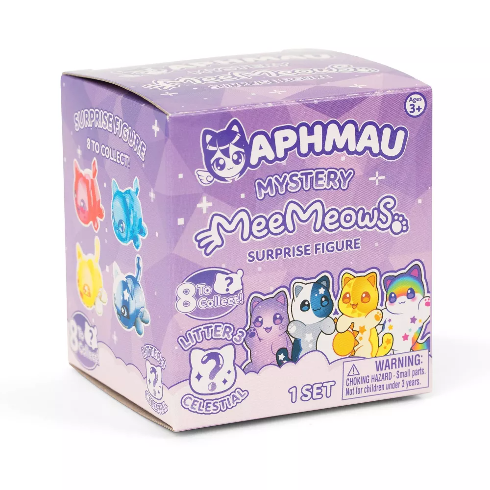 GALAXY CAT - MeeMeows Mystery Cat Figure Litter 3 from Aphmau (NEW) Cute Kitty