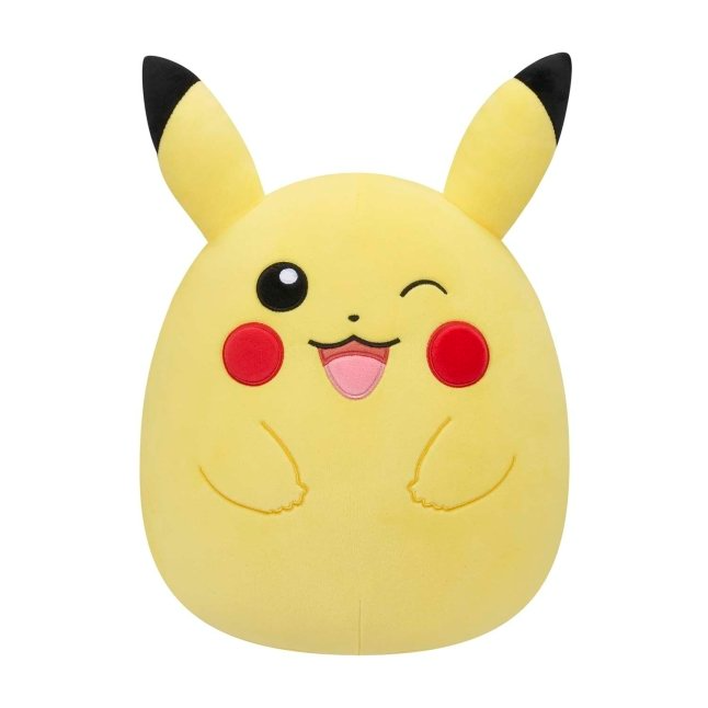 WINKING PIKACHU - 12" Squishmallow Exclusive (NEW) Pokemon Center 2023 - RARE