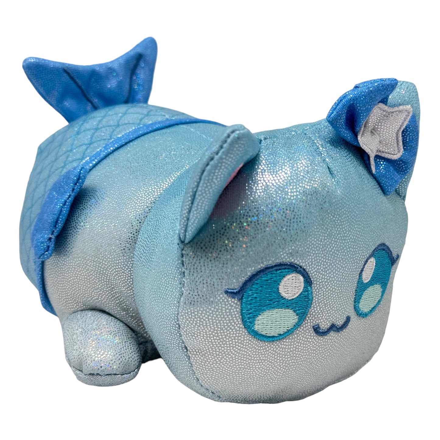 SPARKLE MERMAID CAT MeeMeows 6" Plush from Aphmau (NEW) Limited Edition & RARE