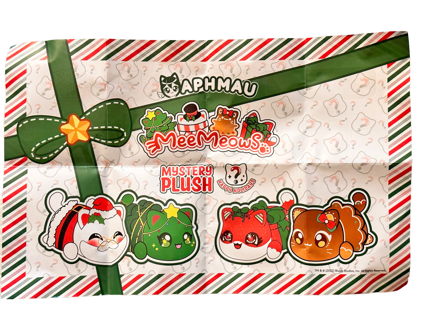 CHRISTMAS TREE CAT - HAPPY Holidays Mystery Egg (NEW) Exclusive Kitty Plush!