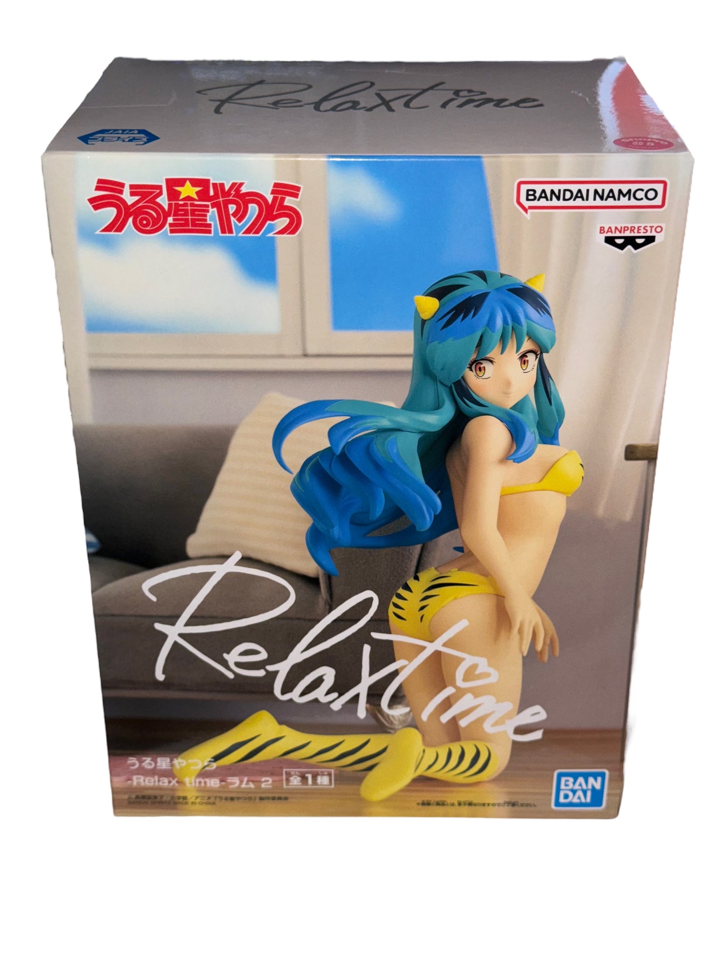 LUM 2 - Relax Time Figure (NEW, Bandai Spirits / Banpresto) Urusei Yatsura 2023