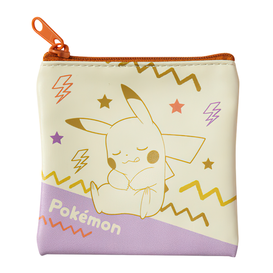PIKACHU - Pokemon Pouch 4" x 4" Collection 5 BANDAI Gashapon (NEW) USA SHIP!