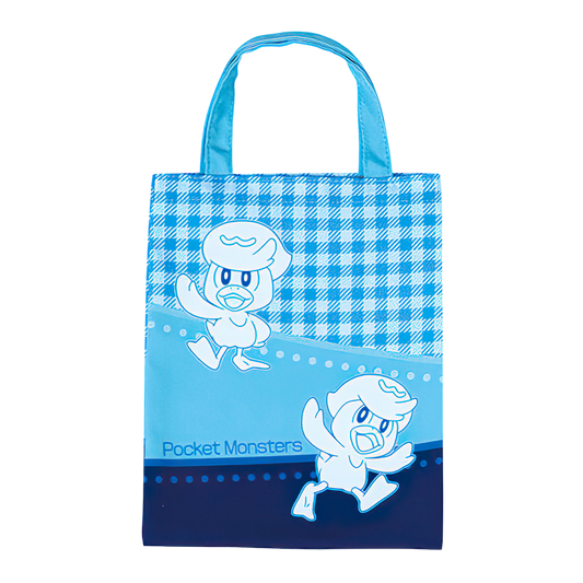 QUAXLY - Pokemon TOTE BAG 10" x 8" Collection 5 BANDAI Gashapon (NEW) USA!