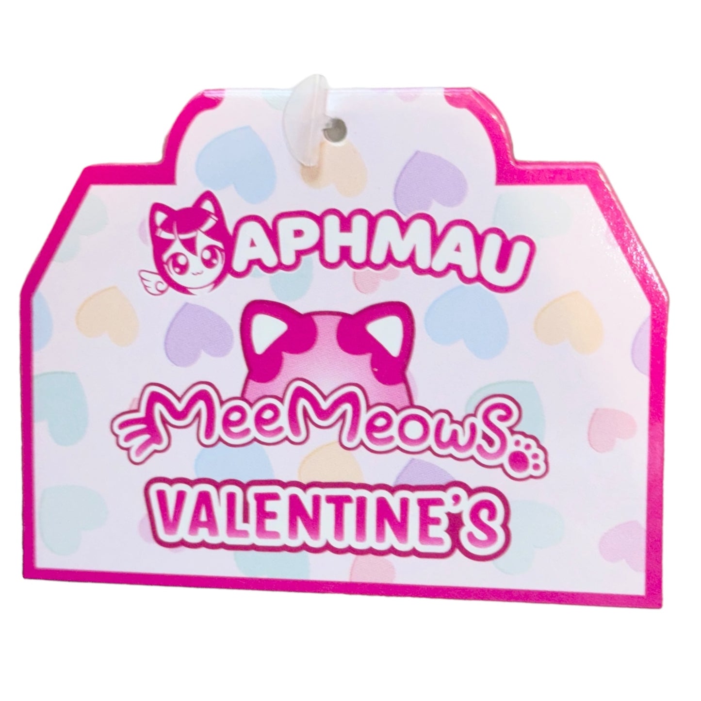 VALENTINES CANDY CAT - 11" MeeMeows Plush -  Aphmau (NEW, 2024) Limited Edition!