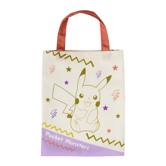 PIKACHU - Pokemon TOTE BAG 10" x 8" Collection 5 BANDAI Gashapon (NEW) USA!
