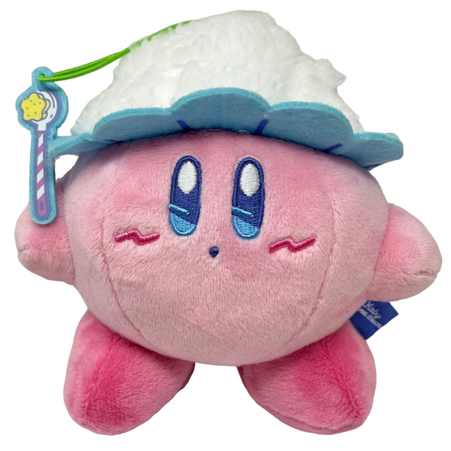 KIRBY with SCRUBBER BRUSH Plush - Sweet Dreams 2023 (NEW) Japan Exclusive Toy