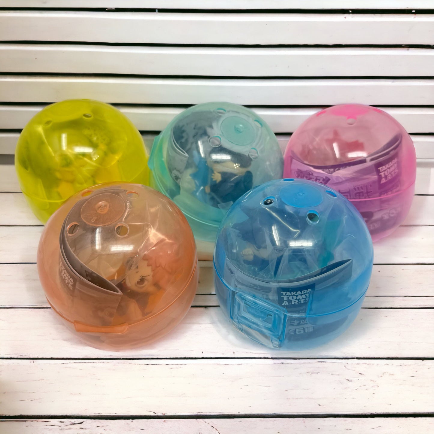 JUJUTSU KAISEN Buchimasu MAGNET Gashapon Figures (NEW) FULL SET / 5 FIGURES