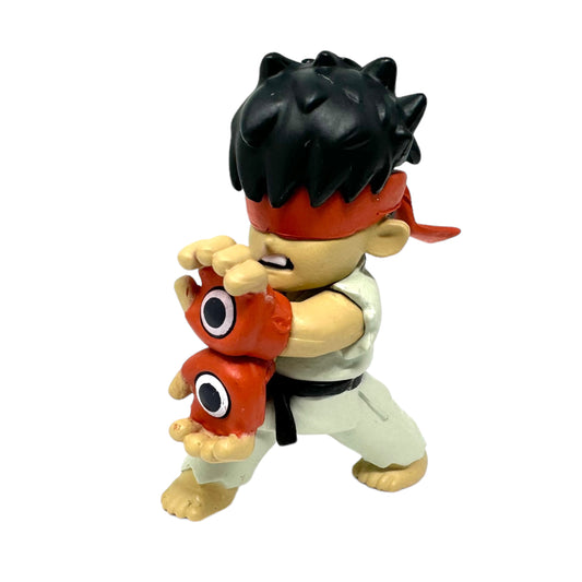 RYU FIGURE - STREET FIGHTER x GRAPE BRAIN Gashapon Figures (BRAND NEW) 40 mm / 1.5 inches