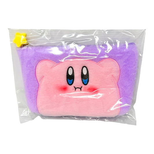 Kirby Fluffy Pouch (Hover) - 8.7" Bag for Small Items (NEW) SK JAPAN