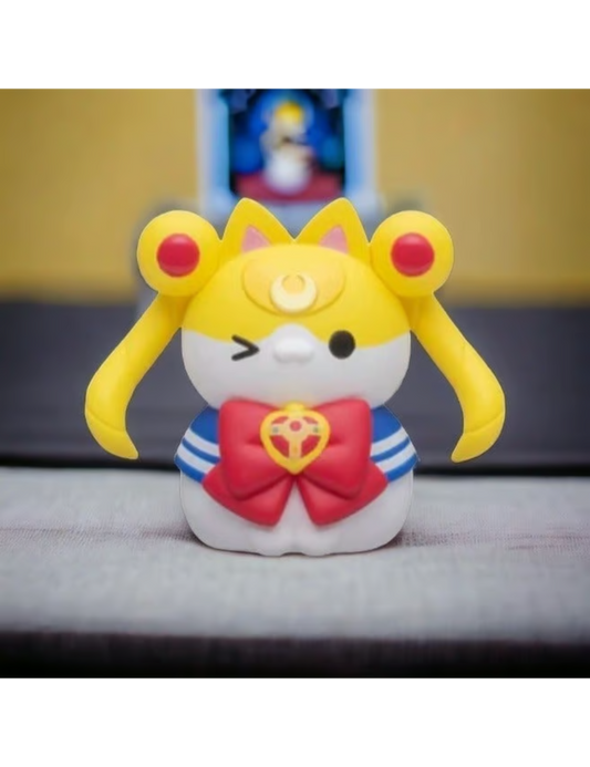 SAILOR MOON - Sailor Mewn Figure - Mega Cat Project (NEW Mini Figure) USAGI