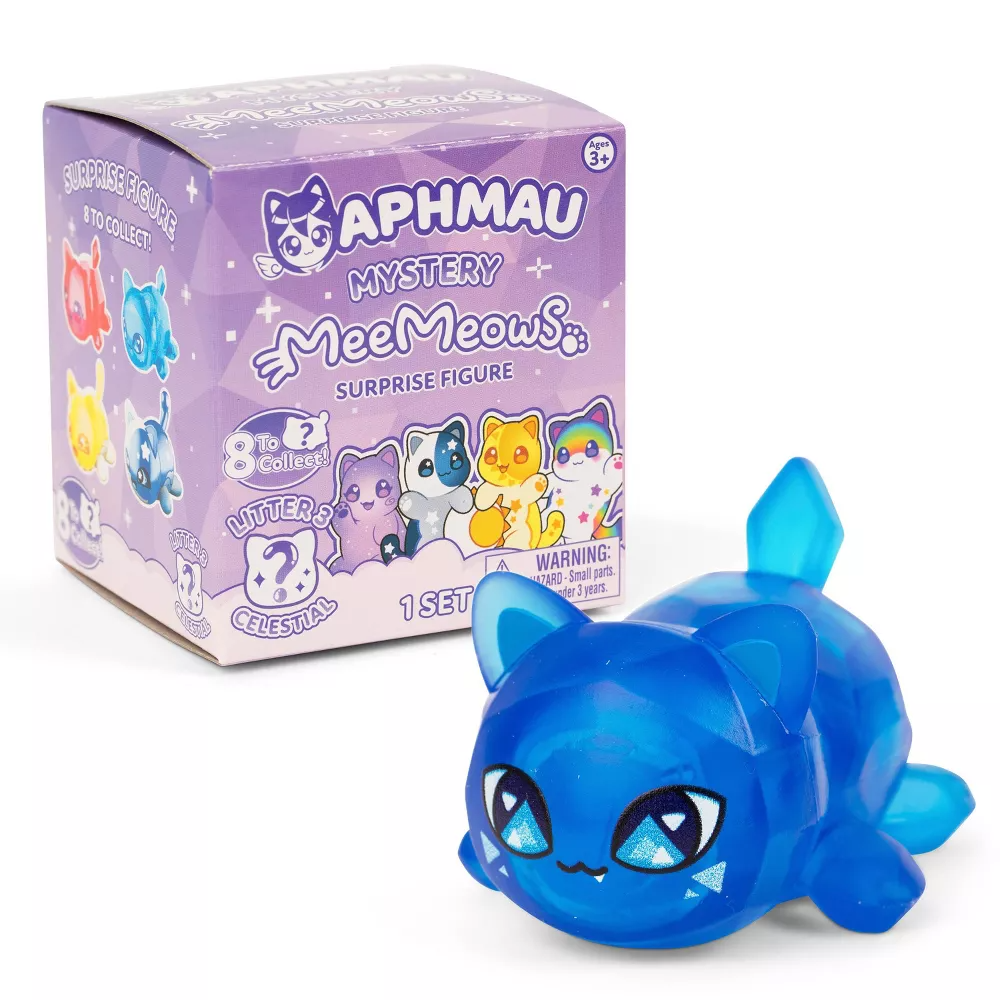 SAPPHIRE CAT - MeeMeows Mystery Cat Figure Litter 3 from Aphmau (NEW) Cute Kitty
