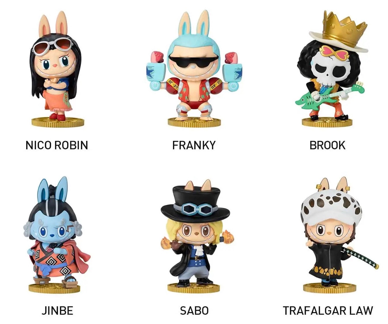 THE MONSTERS x ONE PIECE Pop Mart Vinyl Figure (NEW)