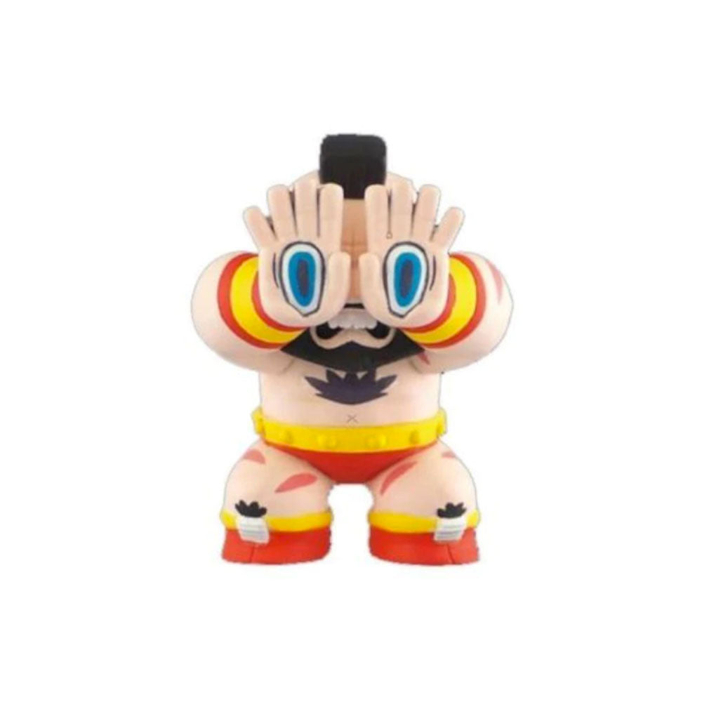 STREET FIGHTER x GRAPE BRAIN Gashapon Figures (NEW) Full Set of ALL 4 Characters