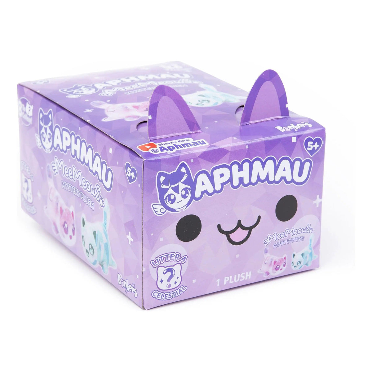 EMERALD CAT - MeeMeows Litter 4 from Aphmau (BRAND NEW) Cute Kitty Plushie!
