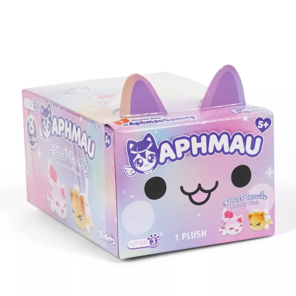 CINNAMON ROLL CAT - MeeMeows Litter 3 from Aphmau (BRAND NEW) RARE Kitty Plushie
