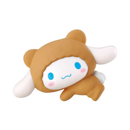 CINNAMOROLL Bear Suit - HUGCOT Sanrio Characters 4 BanDai Gashapon Figure (NEW)