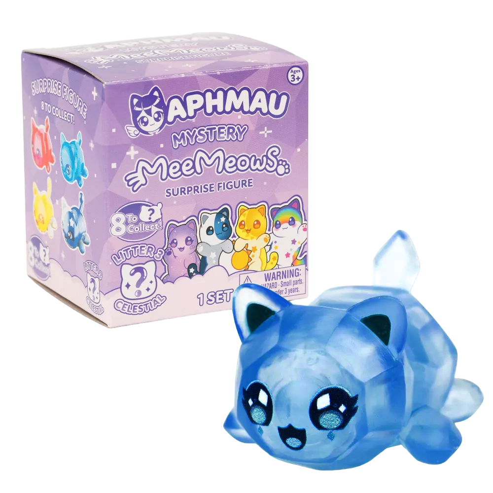 DIAMOND CAT - MeeMeows Mystery Cat Figure Litter 3 from Aphmau (NEW) Cute Kitty
