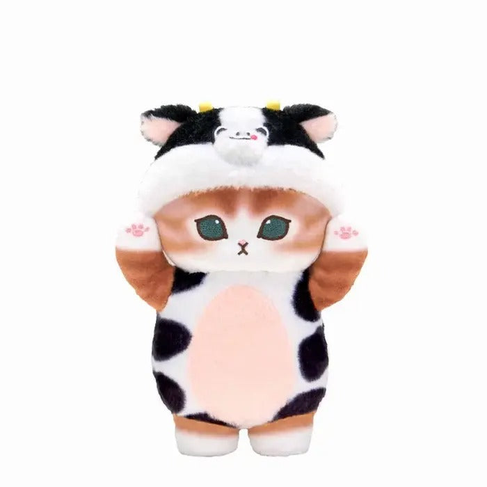 MOFUSAND COW CAT PLUSH 7" SS (NEW) Authentic Japanese Product - USA SHIP! NWT