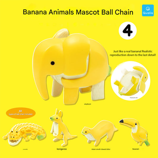 Banana Animals Vol. 4 Gashapon from Qualia (NEW) (Choose Your Own)