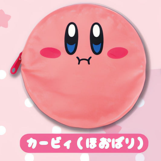 KIRBY MUNCHING - Marutto Face Pouches Gashapon (NEW) Takara TOMY A.R.T.S