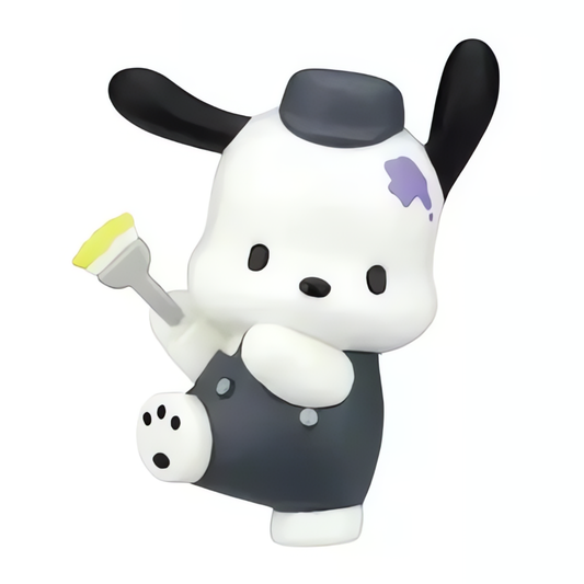 POCHACCO - Cool Pop Paint Figures Gashapon Figure + Capsule (NEW) 2024 USA