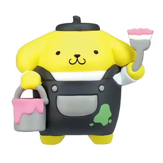 POM POM PURIN - Cool Pop Paint Figures Gashapon Figure + Capsule (NEW) 2024 USA