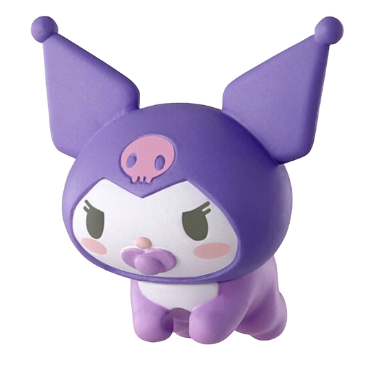 KUROMI - HUGCOT Sanrio Characters 9 - BanDai Gashapon Figure (NEW) USA SHIP