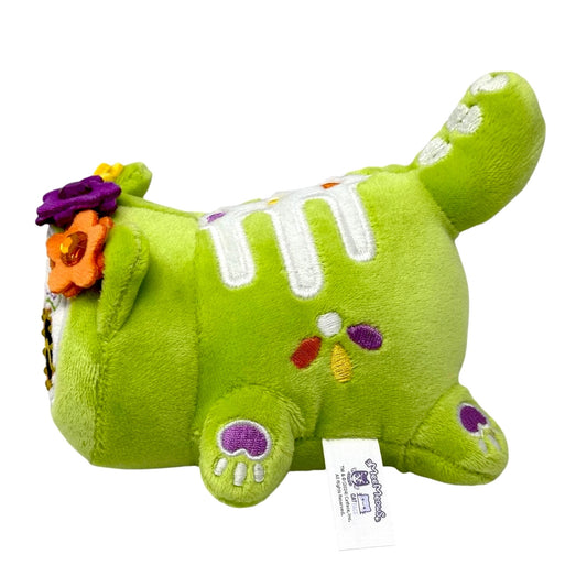 GREEN SUGAR SKULL CAT - Aphmau MeeMeows HALLOWEEN 5" Plush (NEW) RARE Version!