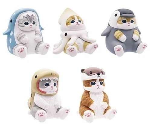 MOFUSAND Sitting Sea Creatures Gashapon Figures (NEW) Choose Your Own!