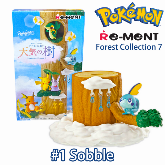SOBBLE - Pokemon RE-MENT Forest Collection 7 - Mini Display #1 (NEW)