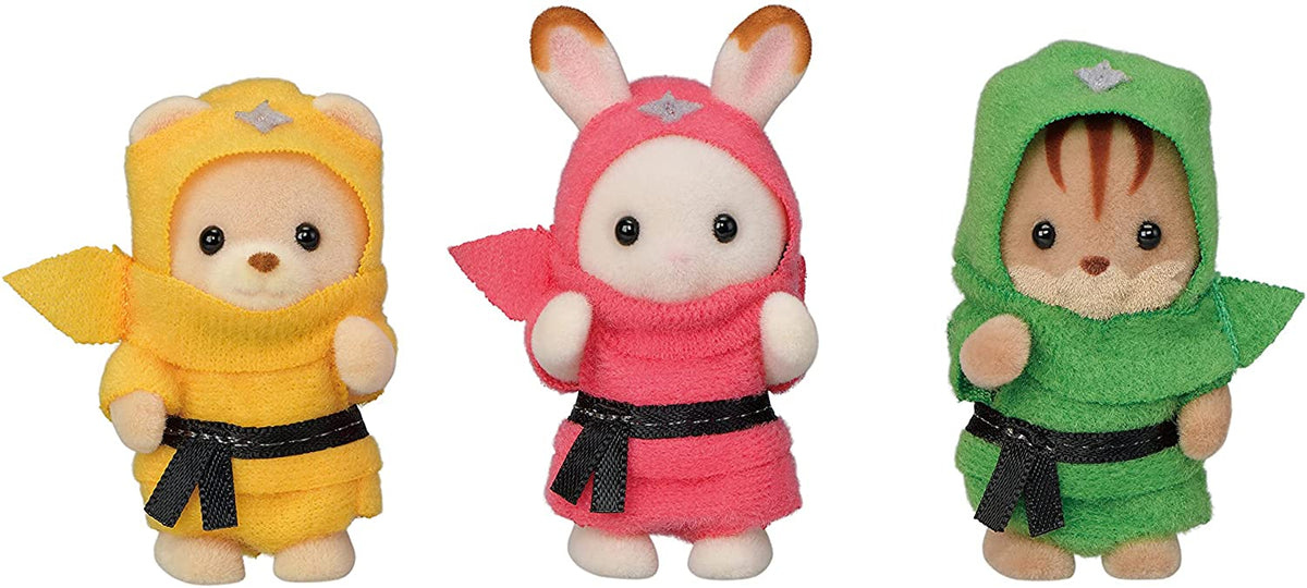 Sylvanian Families / Calico Critters - Ninja Trio - 35th Anniversary (NEW)
