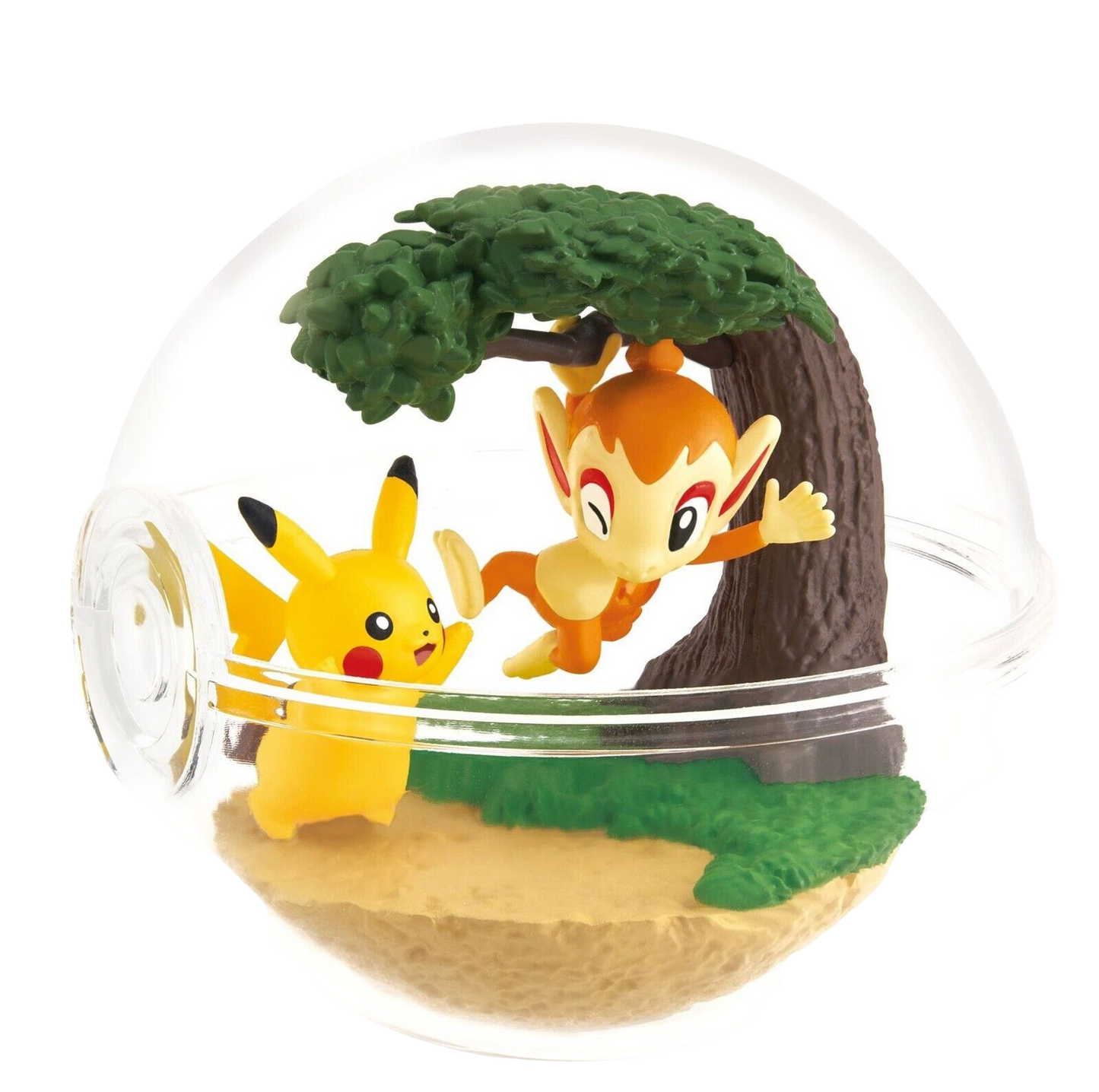 PIKACHU & CHIMCHAR - Pokemon Re-Ment Terrarium Collection 12 (NEW) Figure #1
