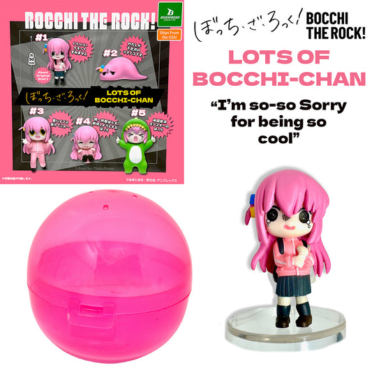 So Sorry For Being So Cool A Lot Of Bocchi-Chan Gashapon #1 (NEW) Bushiroad Toy