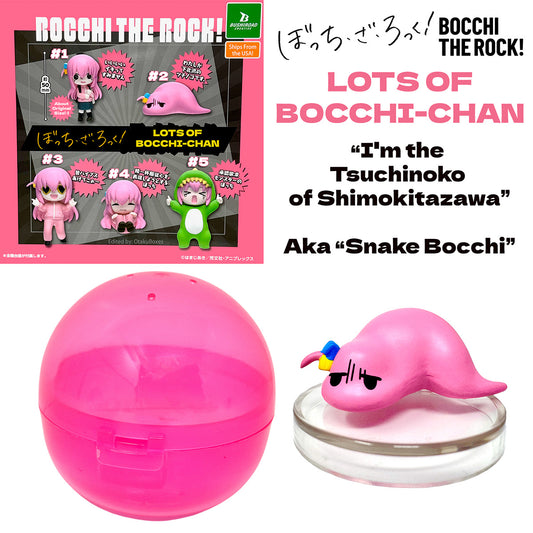 TSUCHINOKO / SNAKE Bocchi the Rock - A Lot Of Bocchi-Chan Gashapon #2 (NEW)