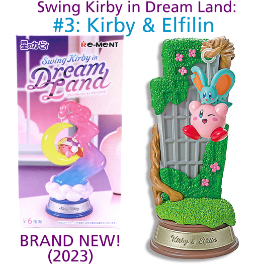 KIRBY & ELFILIN - Kirby Swing Collection Dream Land RE-MENT #3 (NEW) 2023 - USA