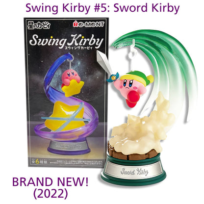 SWORD KIRBY - Kirby Swing Collection RE-MENT Figure #5 (NEW) 2022 - USA!