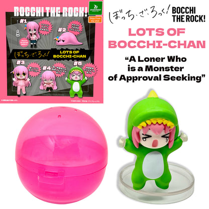 KAIJU MONSTER - Bocchi the Rock - A Lot Of Bocchi-Chan Gashapon #5 (NEW) FIGURE