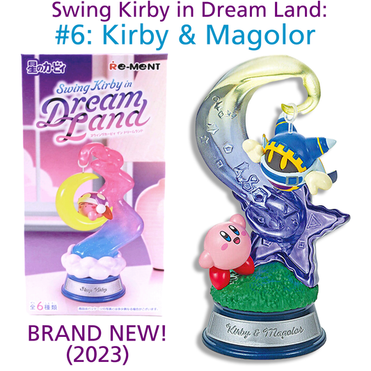 KIRBY & MAGOLOR - Kirby Swing Collection Dream Land RE-MENT #6 (NEW) 2023 - USA