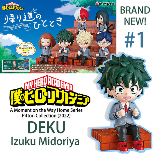 DEKU / Izuku Midoriya - My Hero Academia Pittori Collection Re-Ment Figure (NEW)