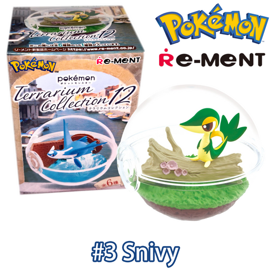 SNIVY - Pokemon Re-Ment Terrarium Collection 12 (NEW) Figure #3