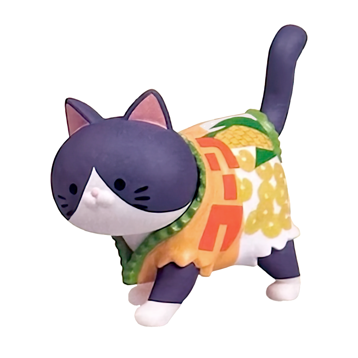 SPLIT FACE CORN BAG CAT - Okashi na Koneko GASHAPON Figure (NEW) Qualia Gacha