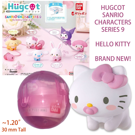 HELLO KITTY - HUGCOT Sanrio Characters 9 - BanDai Gashapon Figure (NEW) USA SHIP
