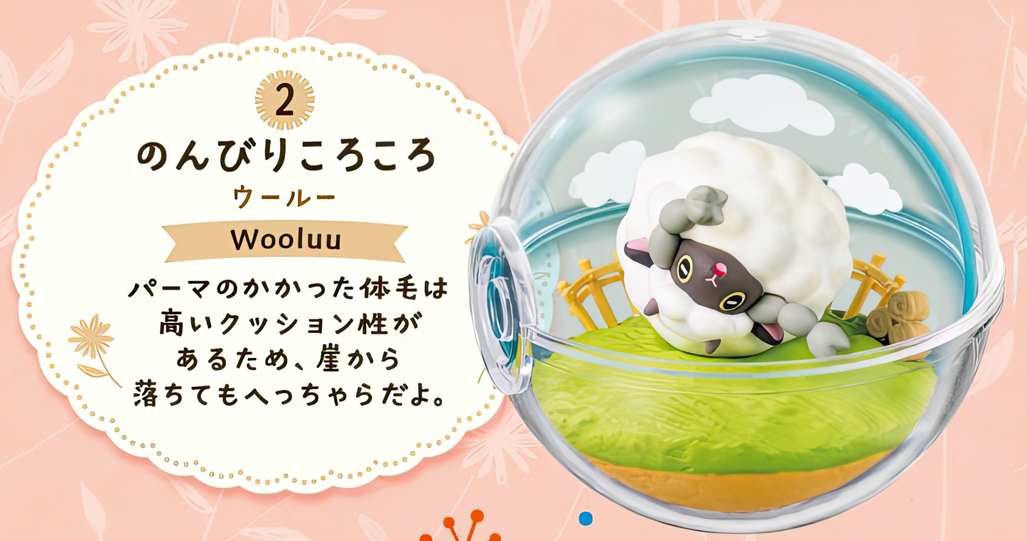 WOOLOO - Pokemon Terrarium Collection Happy Days RE-MENT #2 (BRAND NEW)