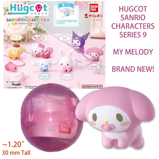 MY MELODY - HUGCOT Sanrio Characters 9 - BanDai Gashapon Figure (NEW) USA SHIP